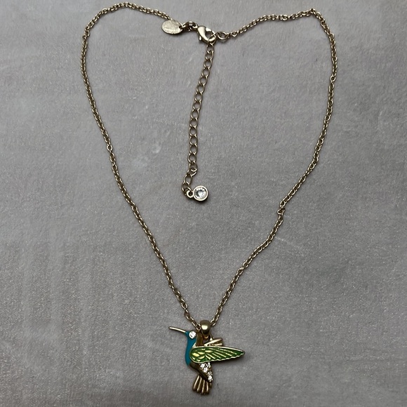 Lia Sophia hummingbird necklace - Picture 4 of 6